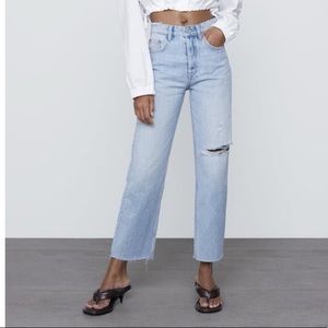 Zara Preimum Denim Kick Jeans